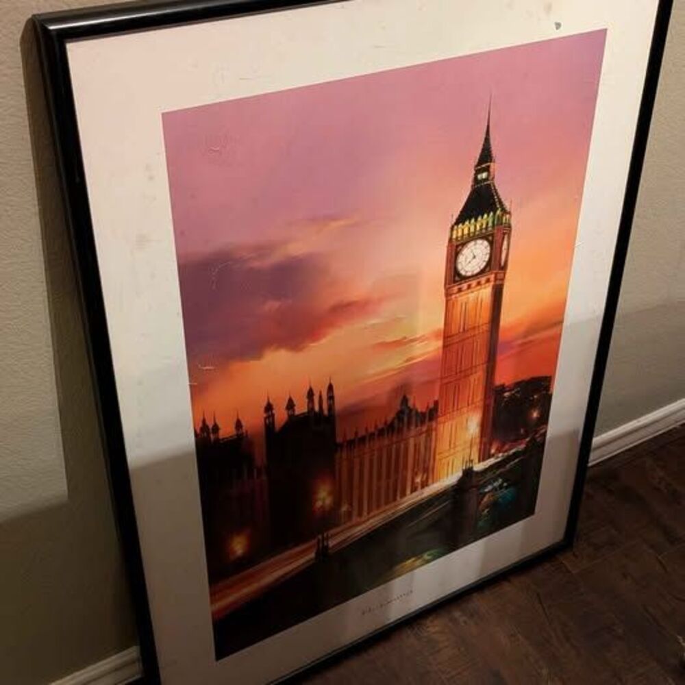 Framed photo print